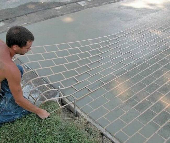 20 lenyűgöző textúra-ötlet falakhoz és kerti járdákhoz
