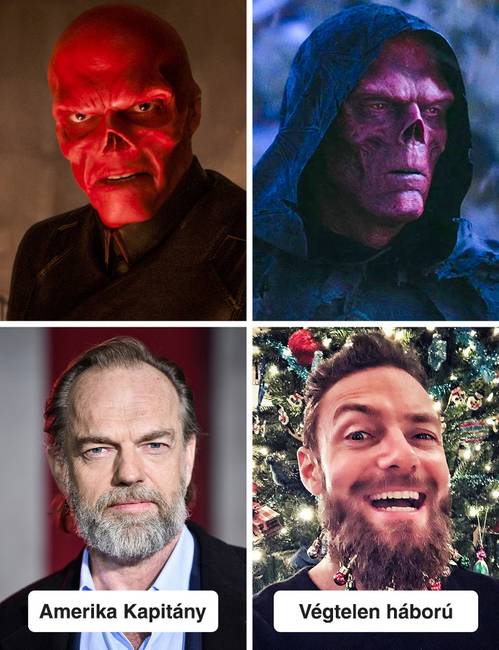 Vörös Koponya - Hugo Weaving és Ross Marquand.