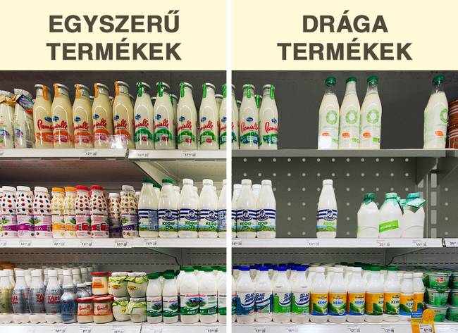 Vegyél Te is a drágább termékekből, ahogy mindenki más.