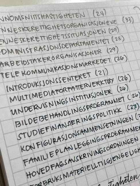 A norvég nyelv csak erős idegzetűeknek ajánlott.