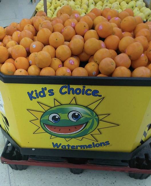 „Ezt nemrég láttam egy szupermarketben."