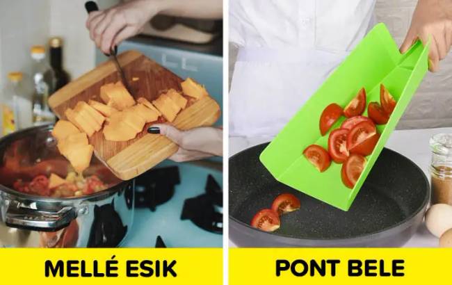Összehajtható vágódeszka