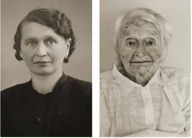 Anna Pochobradská 30 és 100 éves korában