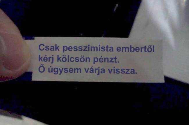 Pesszimista kolcson