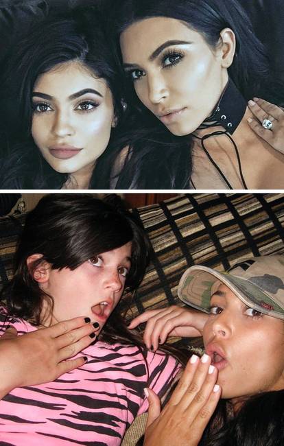 Kim Kardashian és Kylie Jenner