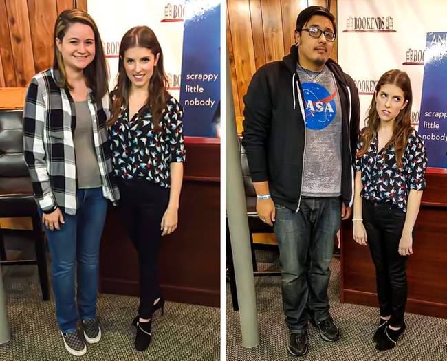 „Amikor összefutottunk Anna Kendrick színésznővel, a barátnőm és én eltérő érzelmekkel kezeltük. Csakúgy, mint a színésznő minket."