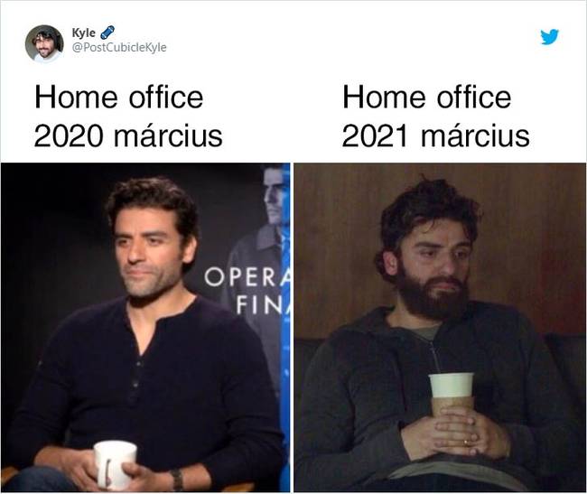 Home office március