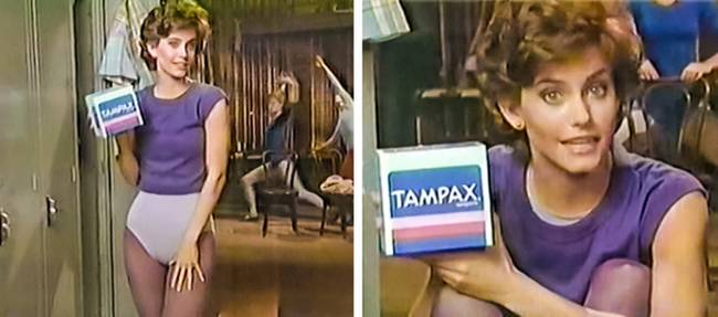 Courteney Cox (Jóbarátok) - Tampax reklámfilm
