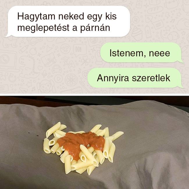 Meglepetés a párnán fail