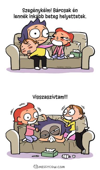Egy kínai művész 20 félelmetesen pontos képregényt készített a gyereknevelésről
