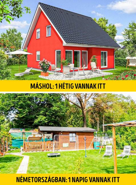 Nem töltenek túl sok időt a nyaralóban.