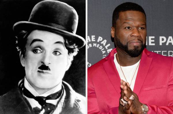 50 Cent és Charlie Chaplin egy időben éltek.
