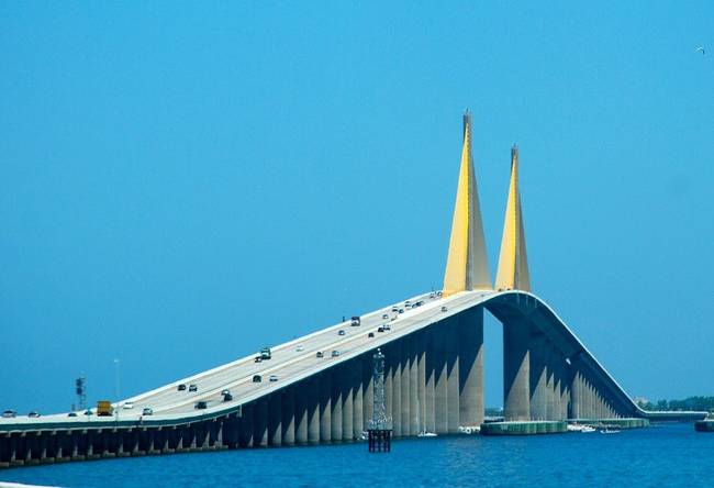 Sunshine Skyway-híd, Florida