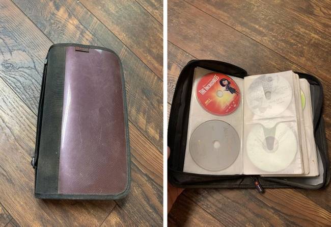 Valószínűleg ilyen CD-tartód is volt.