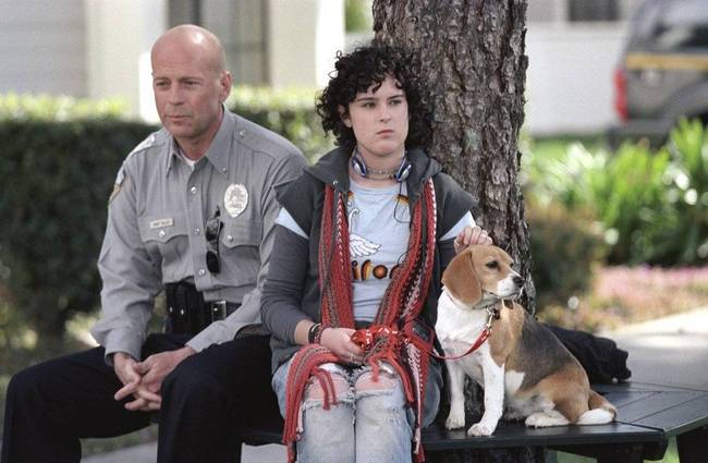 Bruce Willis és lánya, Rumer Willis.