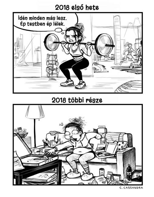 Új év eleji ígéretek.