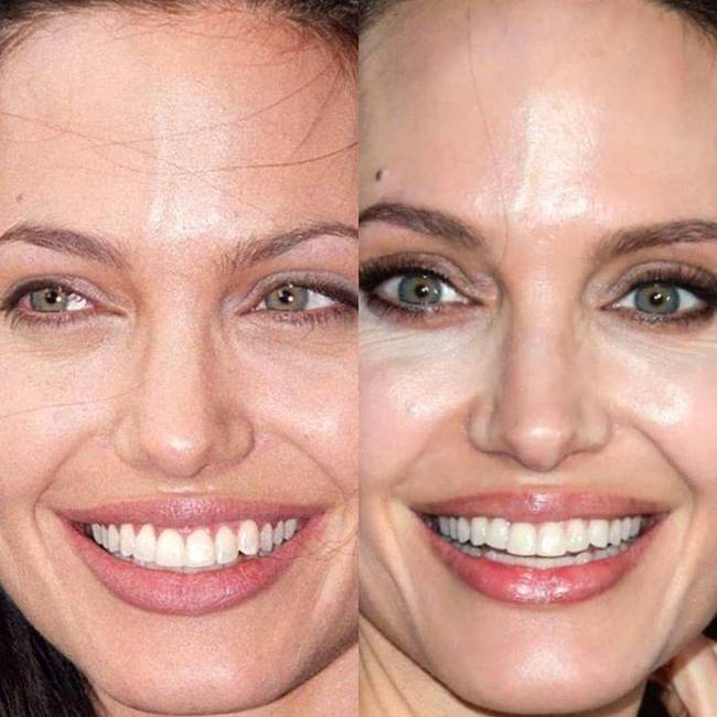 Angelina Jolie azon kevesek egyike, aki szinte semmit sem változott a karrierje során.