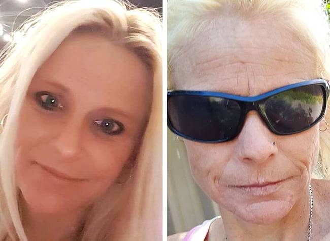 „A bal oldalon a kép, amit az Instagramra töltött fel, a jobb oldali kép egy Facebookos videóból származik."