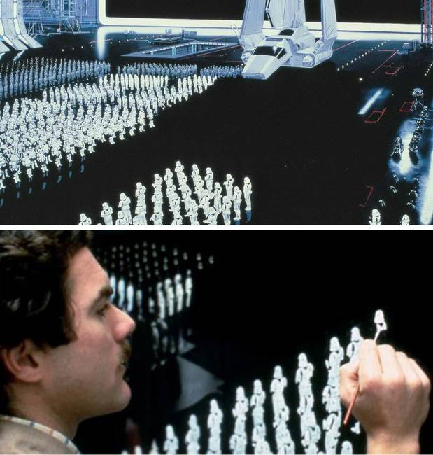 13 hollywoodi film, amiben miniatűr változatokat használtak a hatalmas filmbéli szerkezetek létrehozásához