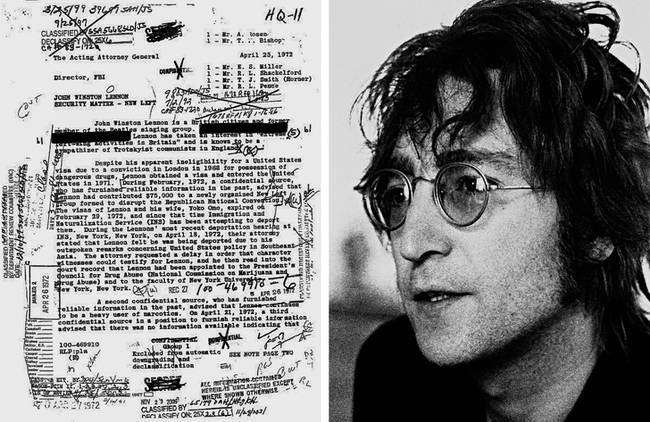 Az FBI követte John Lennon-t.