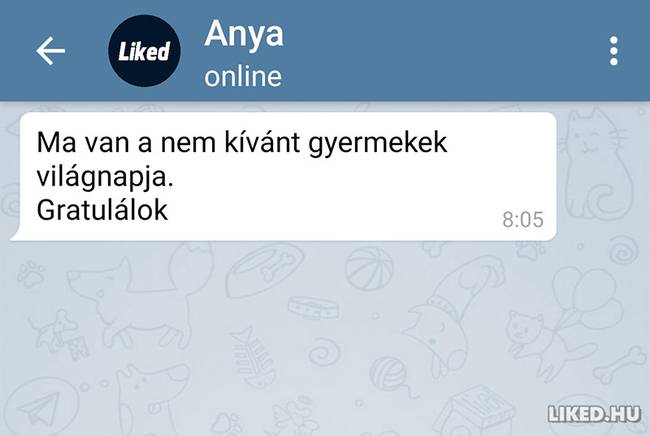 Köszönöm, édesanyám.
