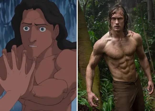 Alexander Skarsgård tökéletes Tarzan volt a 2016-os Tarzan legendája című filmben.