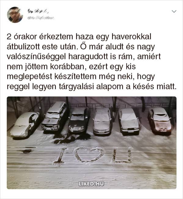 Átbulizott este után