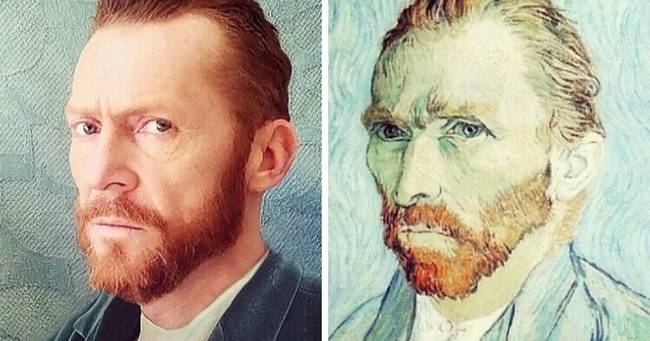 Ez a férfi kiköpött Vincent van Gogh.