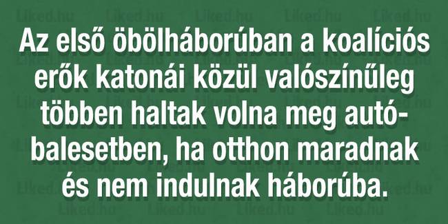 20 hihetetlennek tűnő tény és statisztika, amit még álmainkban sem gondoltunk volna
