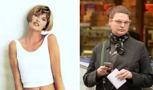 Az 55 éves szupermodell, Linda Evangelista.