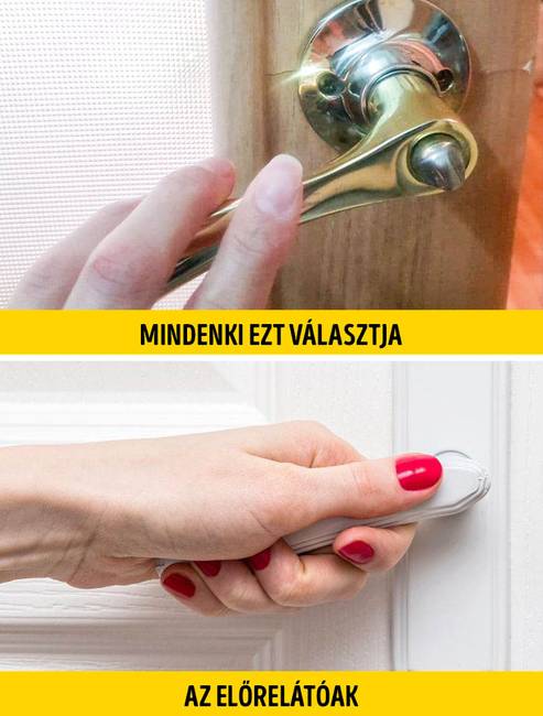 Bevonatos ajtókilincsek