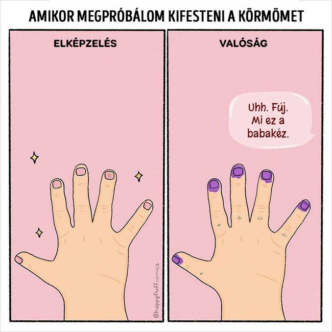 Vannak köztetek is babakezű lányok?