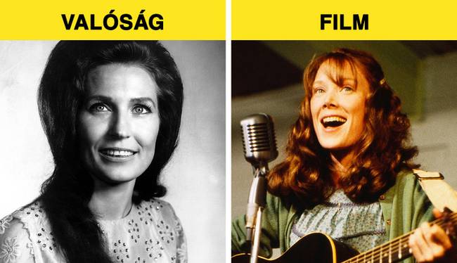 Sissy Spacek, mint Loretta Lynn - A szénbányász lánya (1980)