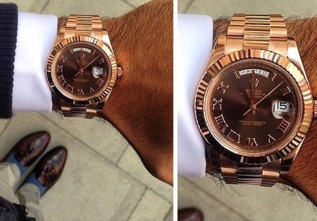 „Most jöttem rá, hogy a Rolex nem megfelelően használja a római 4-est az óráin."