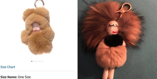 „Amit rendeltem az Amazonról, vs. amit kézhez kaptam."