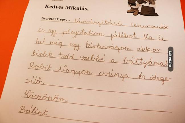 Ha ez még belefér, Miki.