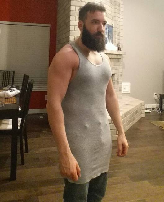 XL-es trikót szeretett volna, de nem egészen erre számított.
