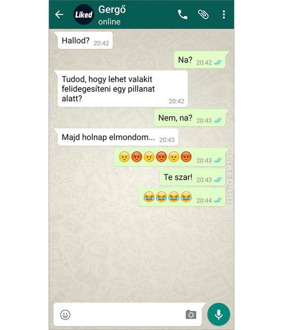 Ördögien gonosz.
