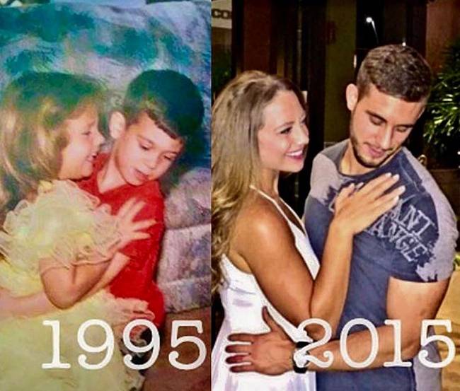 Michael és Natalie mindketten Szaúd-Arábiában születtek és már egészen pici koruktól kezdve jóban voltak, mivel mindkettőjük szülei ugyanannál az olajcégnél dolgoztak. Az élet később elválasztotta őket, de 20 év után ismét egymásra találtak a Facebookon. Ma már házasok.