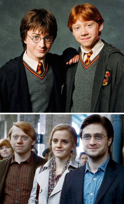 Harry Potter és Ron Weasley sosem végezte el a Roxfortot.