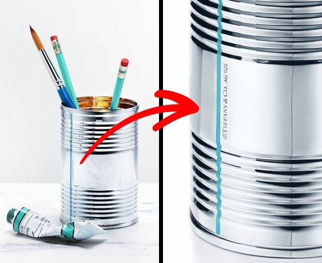 Tiffany &amp; Co. konzervdoboz - 265 ezer forint.