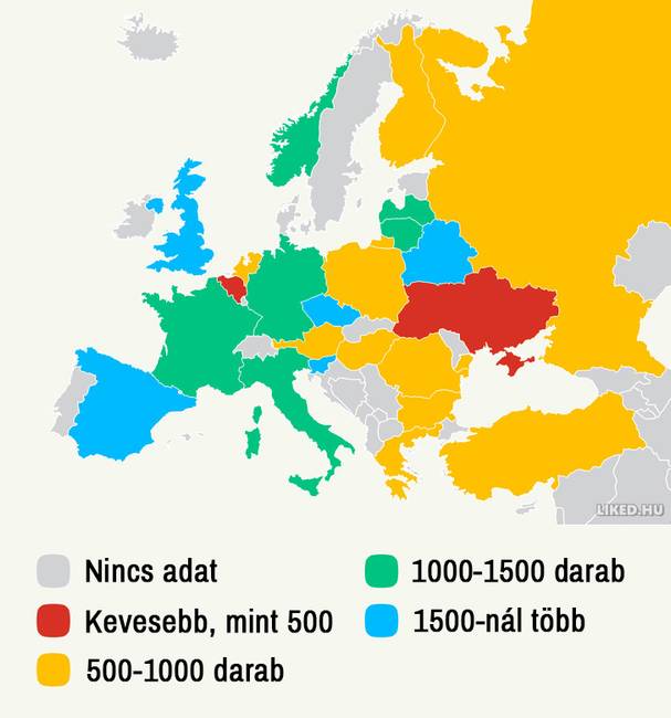 20+ érdekes térkép és adat, amivel sokkal többet tanulhatsz a világról, mint az unalmas tankönyvekkel
