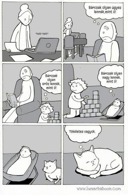 10 humoros képregény, ami megmutatja, hogy milyen együtt élni egy macskával