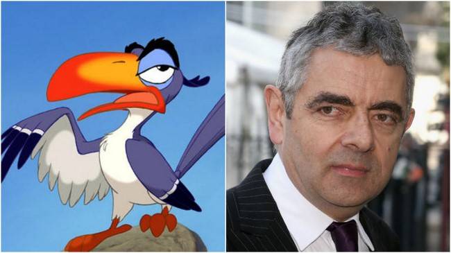 Zazu – Rowan Atkinson (Az oroszlánkirály)