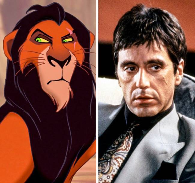 Oroszlánkirály Sebhelyesarcú