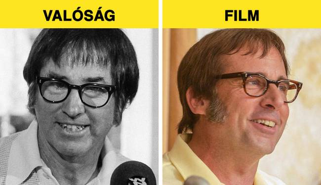 Steve Carell, mint Bobby Riggs - Nemek harca (2017)