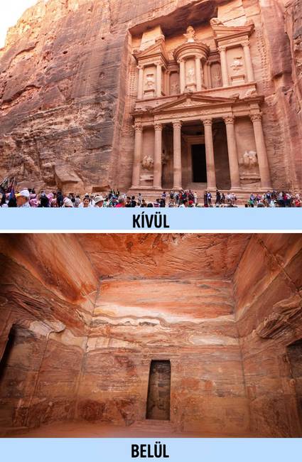 Petra kivul es belul