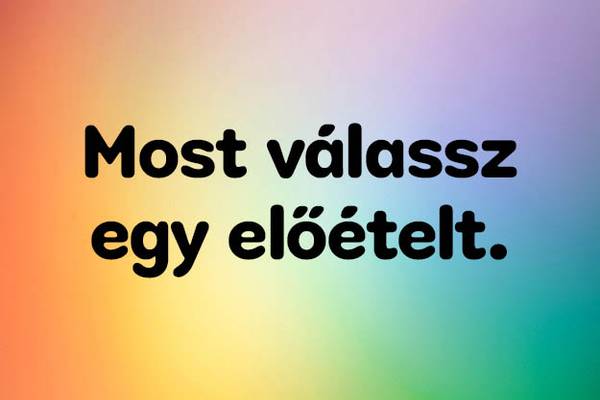 Színes ételkvíz