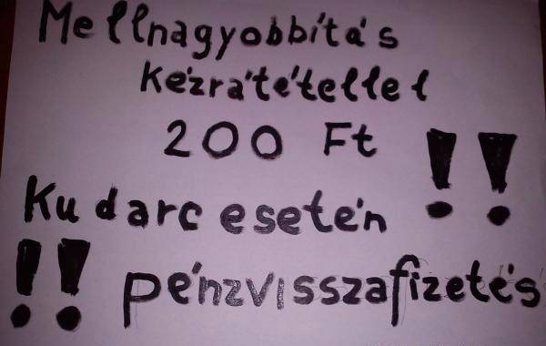 Egy becsületes egyéni vállalkozó.