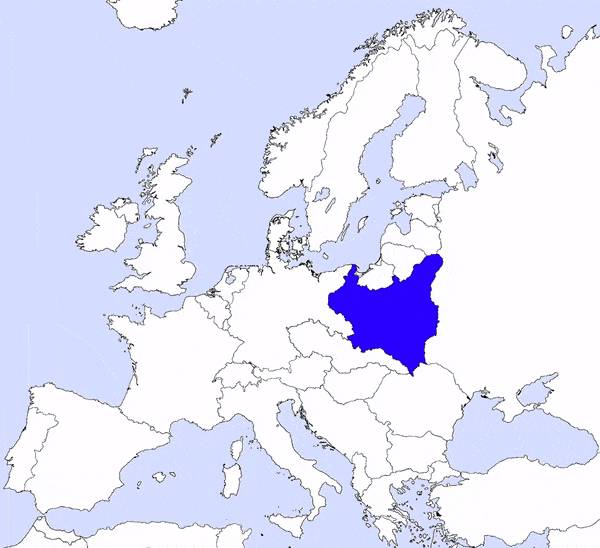 Lengyelország területének változása a második világháború után.